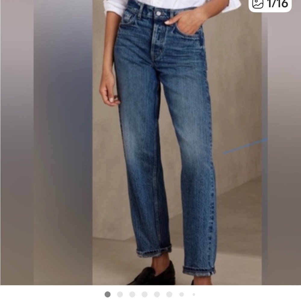 Banana Republic Blue Straight Leg Jeans